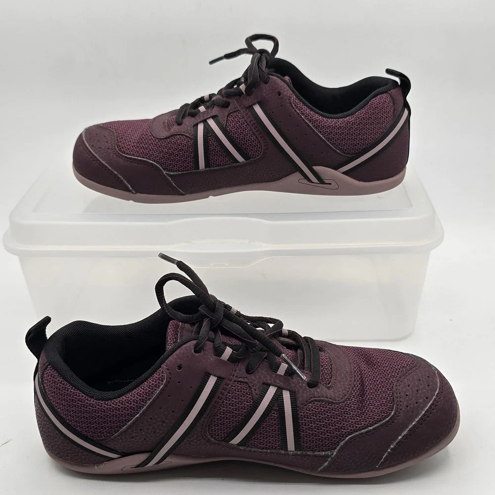 Xero Shoes Prio Womens Size 8.5 Purple Mesh Running Barefoot Low Top Sneakers